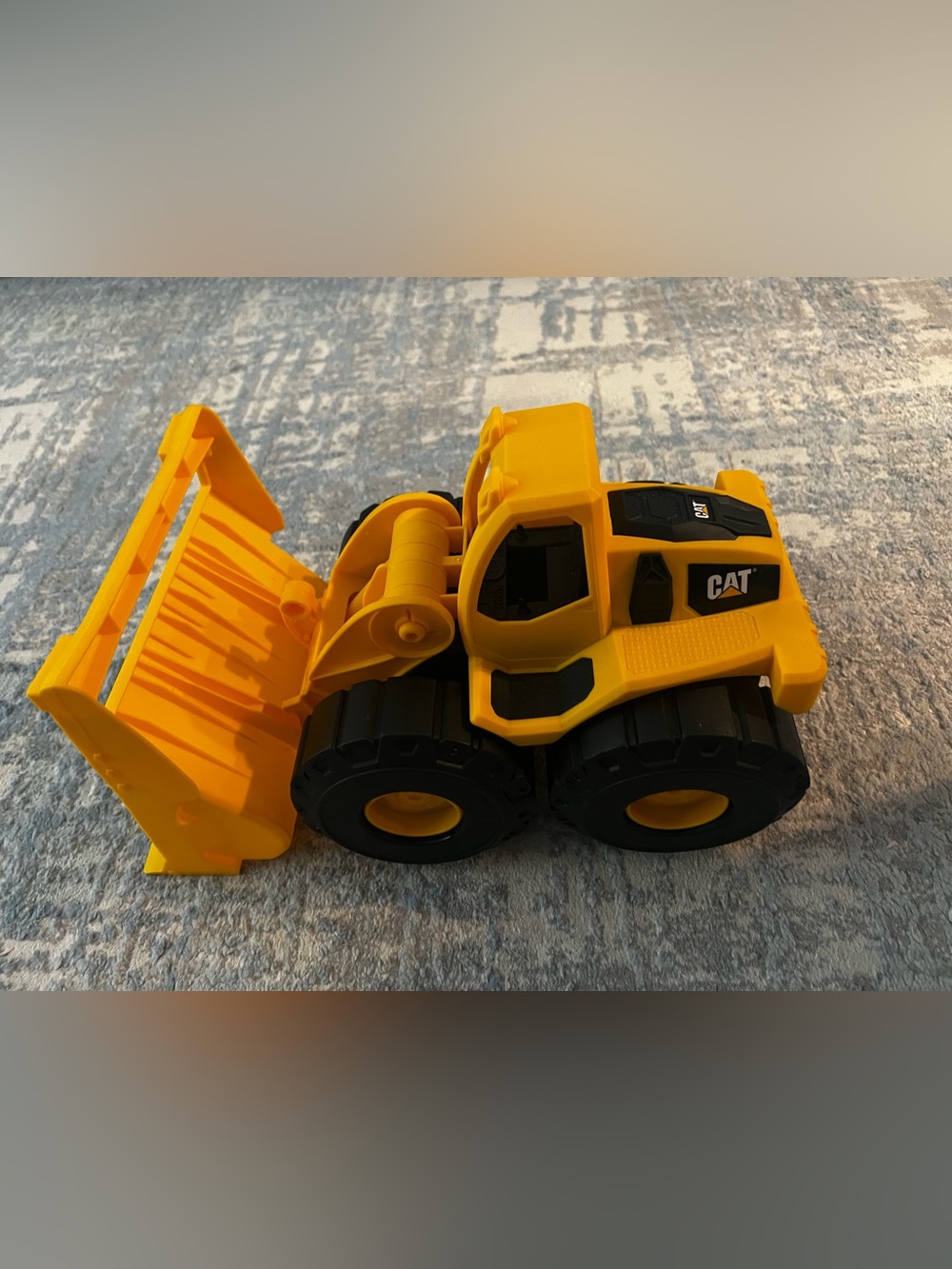 Yellow Kids Bulldozer Toy - Durable Construction Vehicle